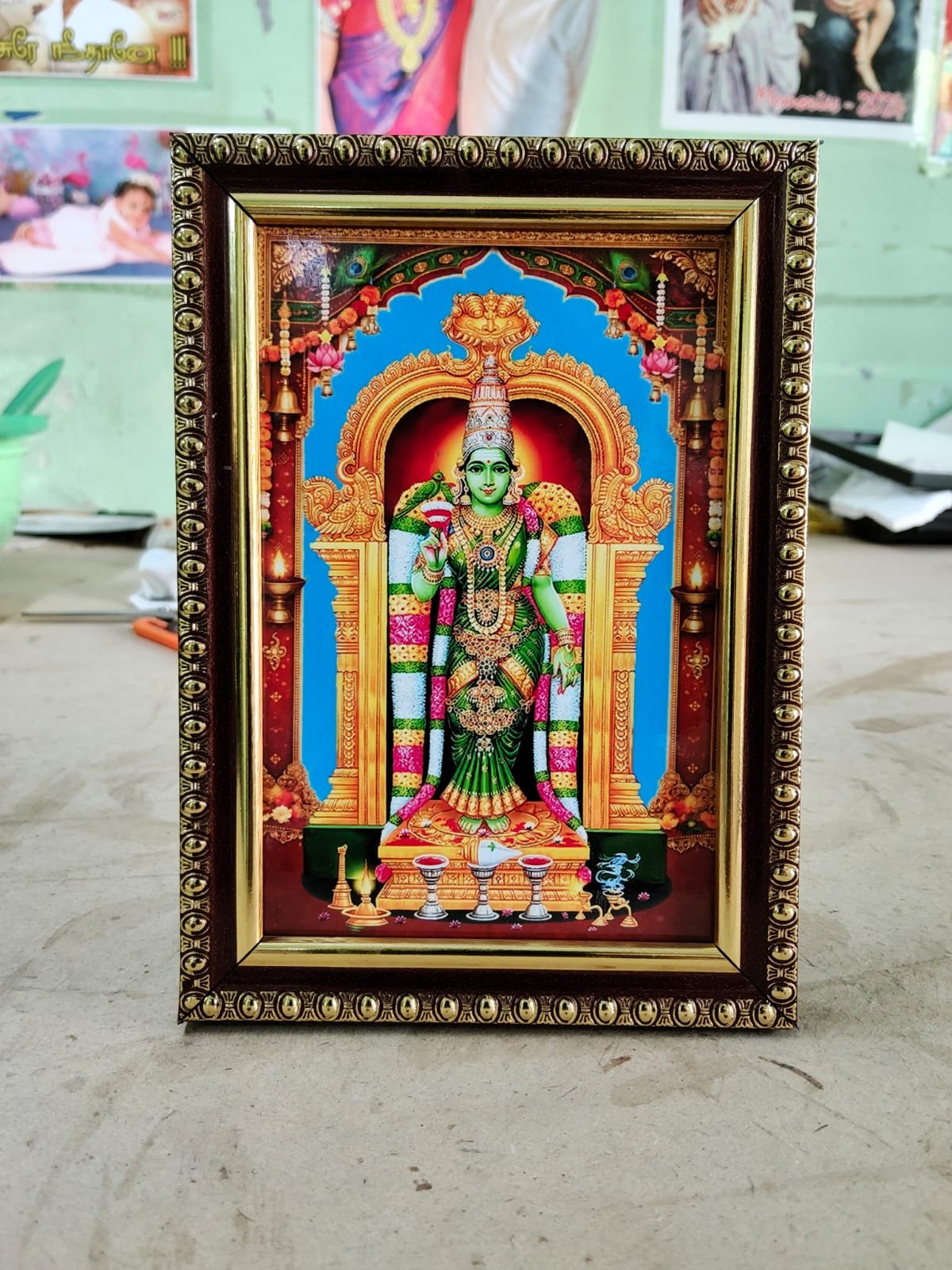 Size - 6X4 1inch Frame (Normal Frame With Lamination)